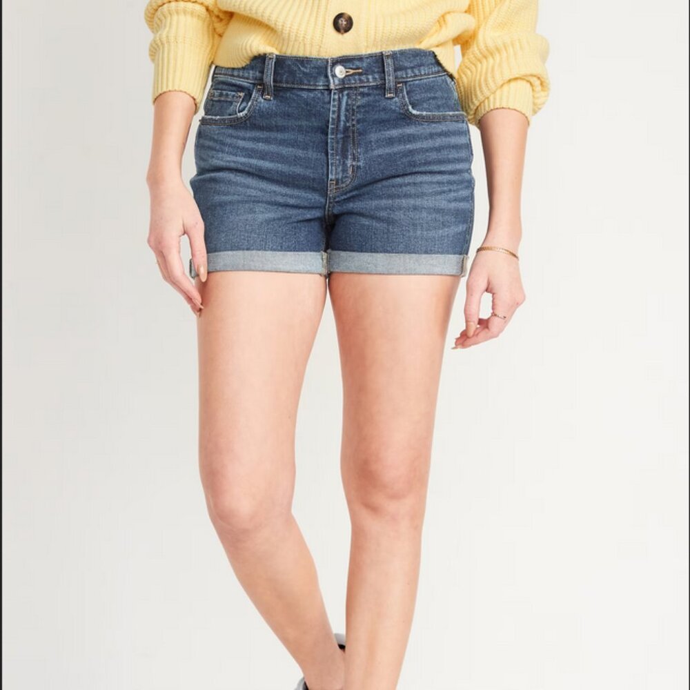 Old Navy Boyfriend Jean Shorts